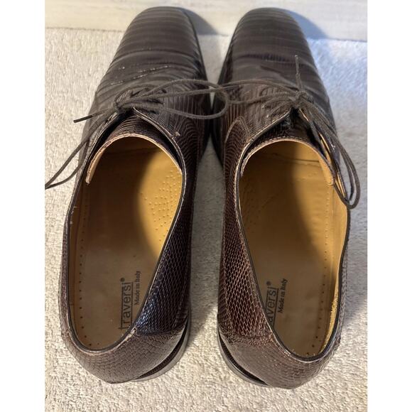 Traversi Genuine Tejus Lizard Skin Slip-Ons Size 13 M main image 9